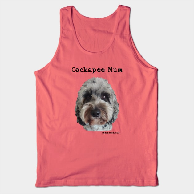 Cockapoo Dog Mum Tank Top by WoofnDoodle 